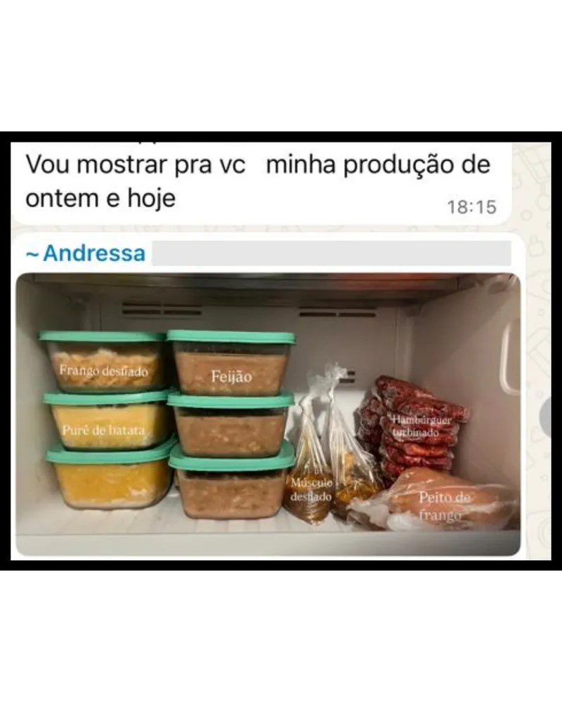 Depoimento de aluna do Congelamento Inteligente