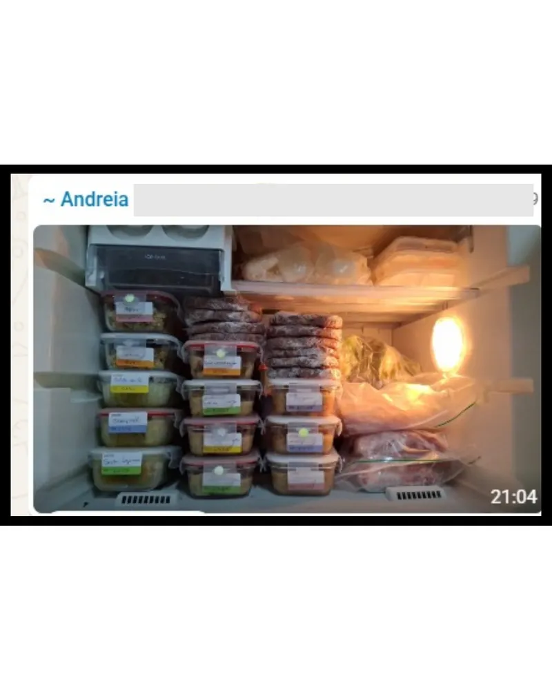 Depoimento de aluna do Congelamento Inteligente